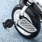 Tricycle Stroller for Children with Handlebar, Adjustable Sunshade and Safety Belt, Dark Blue - Borgè