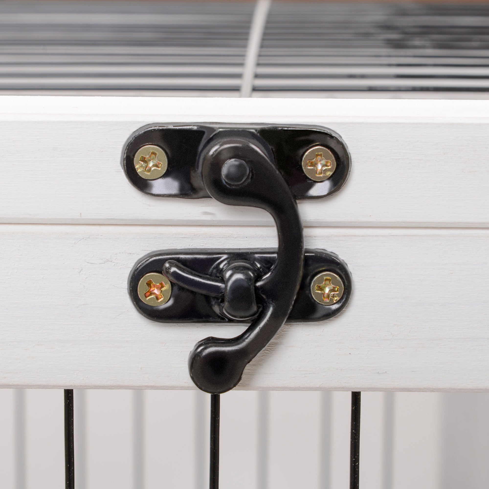 Wooden Rabbit Hutch with 4 Wheels, Rabbit House and Ramp, 90x53x59cm, Brown