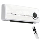 2000W Wall-Mounted Ceramic Heater with 3 Modes, Adjustable Temperature, Timer, Remote Control, Child Lock, White