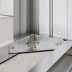 Outdoor Steel Log Shed, Raised Base and Sloped Roof, 150x66.5x150 cm, Dark Grey