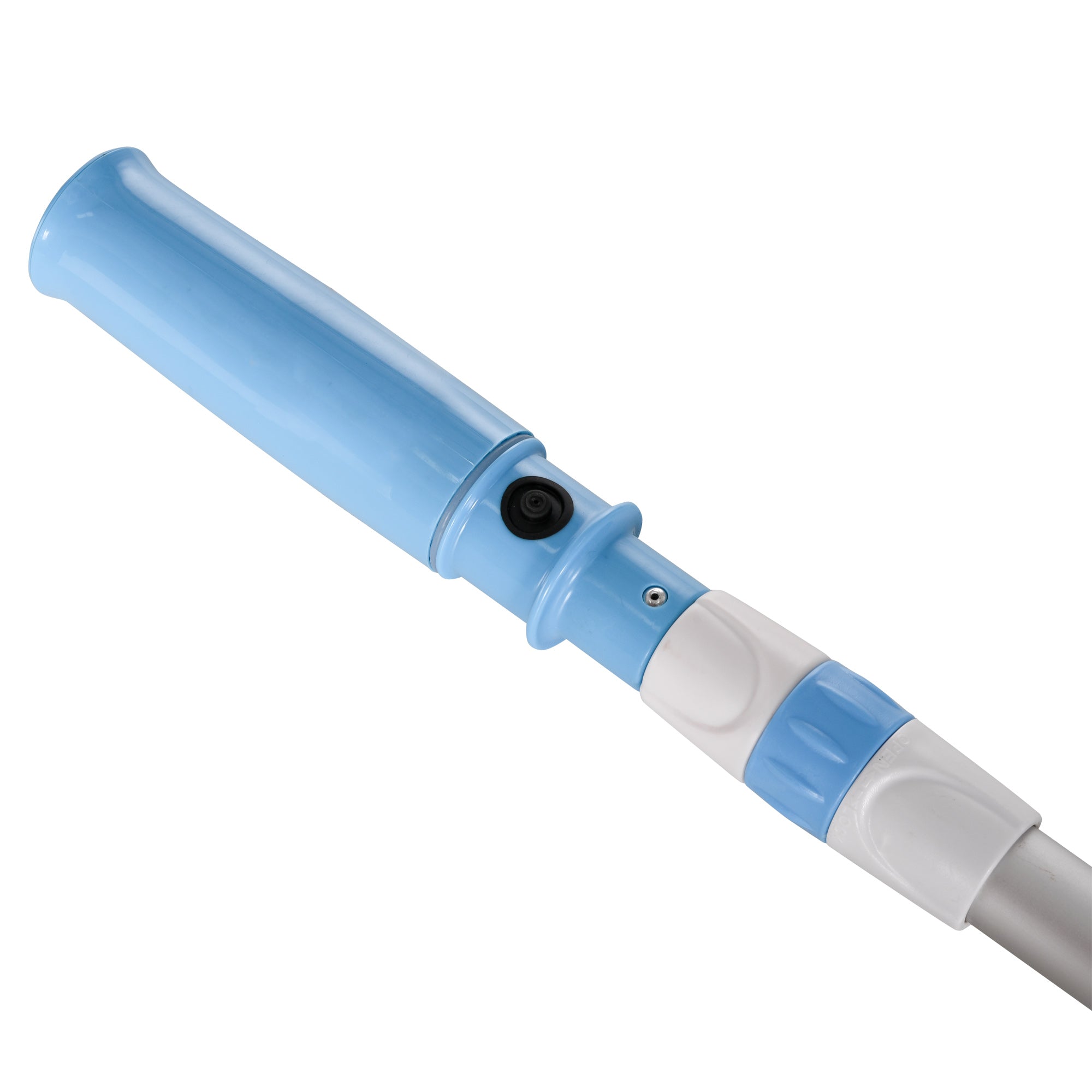 Outsunny Portable and Cordless Pool Vacuum Cleaner with 3-Tier Pole, Ø6x106-162 cm, Blue and White