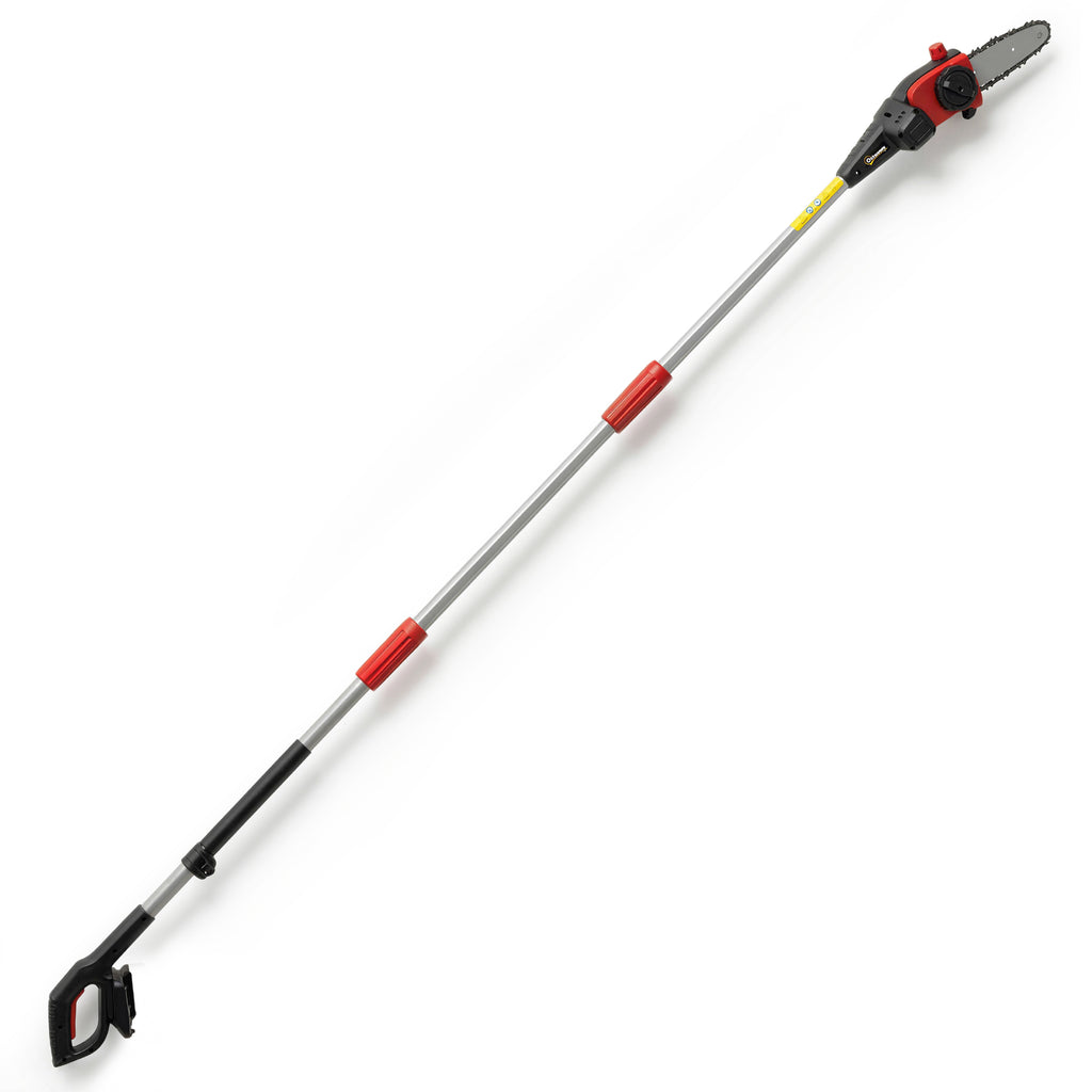 Outsunny 1.94m-2.56m Cordless Telescopic Chainsaw with Automatic Lubrication