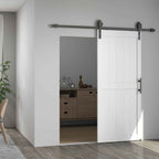 Sliding Door Industrial Style Interior Door, 81.3x213.4cm, Wood