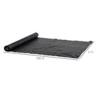 100x1m Breathable and Anti-UV Polypropylene Black Mulch Sheet