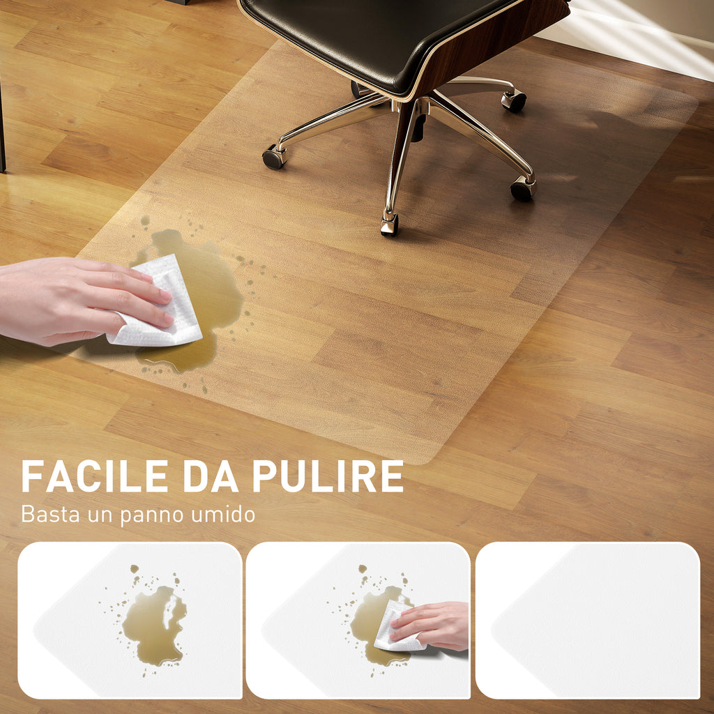 100x150cm Clear Plastic Floor Protector for Office Chairs