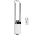 Bladeless Tower Fan, 36dB Quiet, 94cm, White, Bedroom