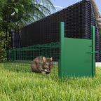 Outsunny Small Animal Cage Trap with One Door and Handle, 100x25x28cm cm, Dark Green