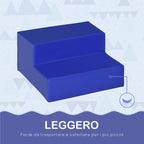 Set of 4 Soft Building Blocks for Children from 1-3 Years, Modular, Multicolor