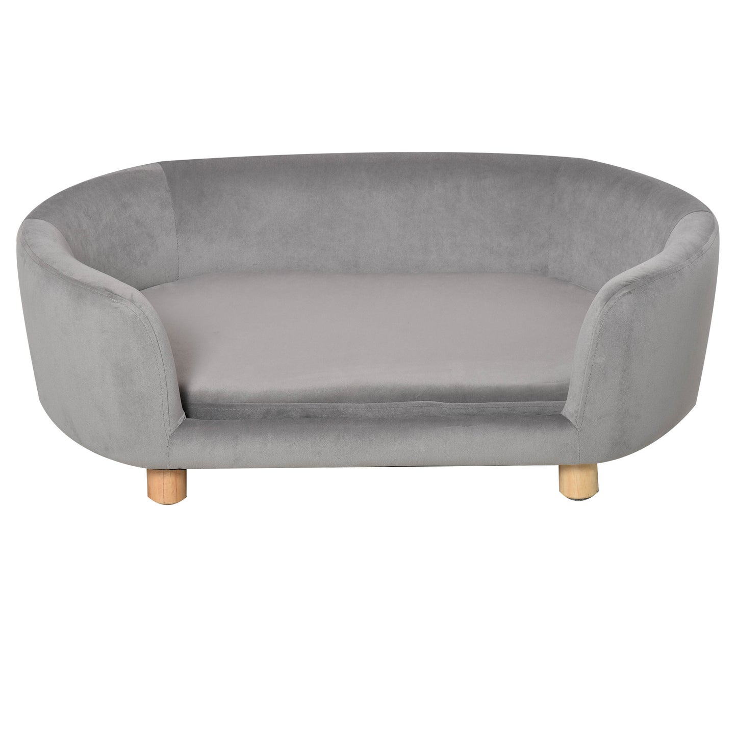 Indoor Sofa for Small Dogs and Cats, Light Grey