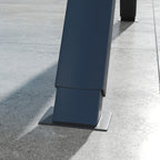 2 Seater Garden Swing with Adjustable Canopy and Cushions, 150x120x182 cm, Cream