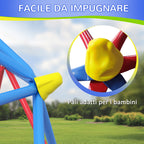 Climbing Dome for Children 3-8 Years, Metal Structure for 4 Children, Ø183x90cm, Multicolor