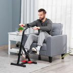 Arm and Leg Pedal Exerciser with LCD Screen, Adjustable Height and Resistance, 56x44-56x75-97 cm