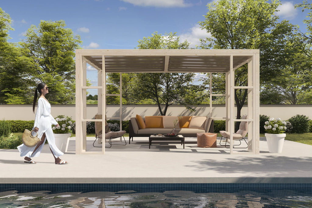 PERGOLA DOMO AMBER 4X3M - Borgè