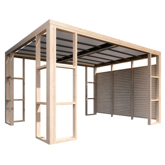 PERGOLA DOMO AMBER 4X3M - Borgè