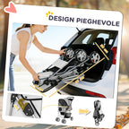 PawHut Folding Dog Stroller with Reflectors, Swivel Wheels, Brakes, and Washable Cushion, Grey