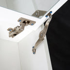 Vanity Make-up Table with Stool and White Mirror - Borgè