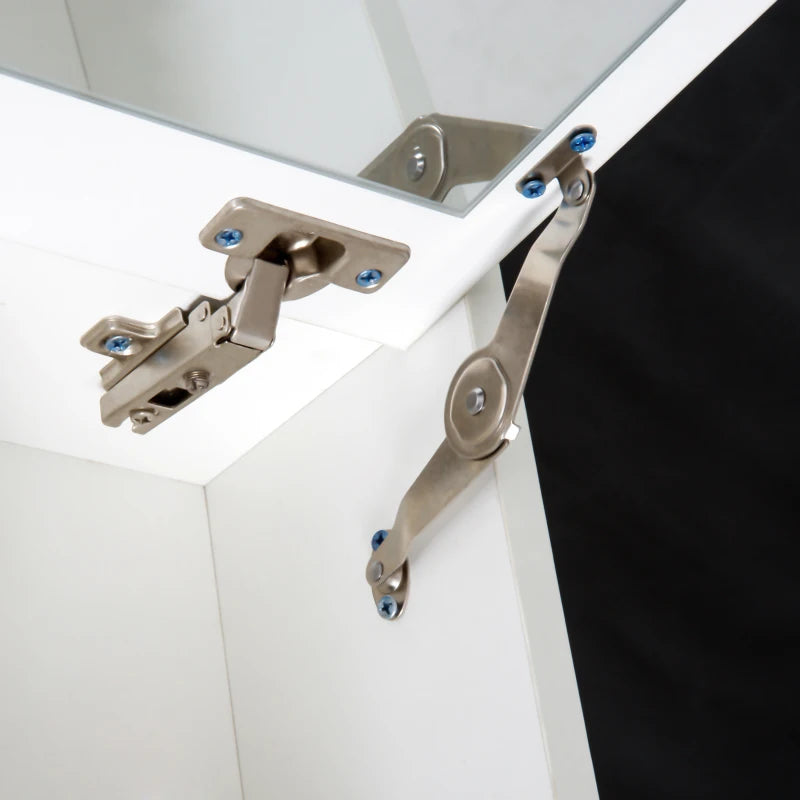Vanity Make-up Table with Stool and White Mirror - Borgè