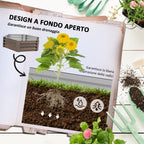Outsunny Hexagonal Galvanized Steel Raised Garden Bed with Open Bottom, Brown