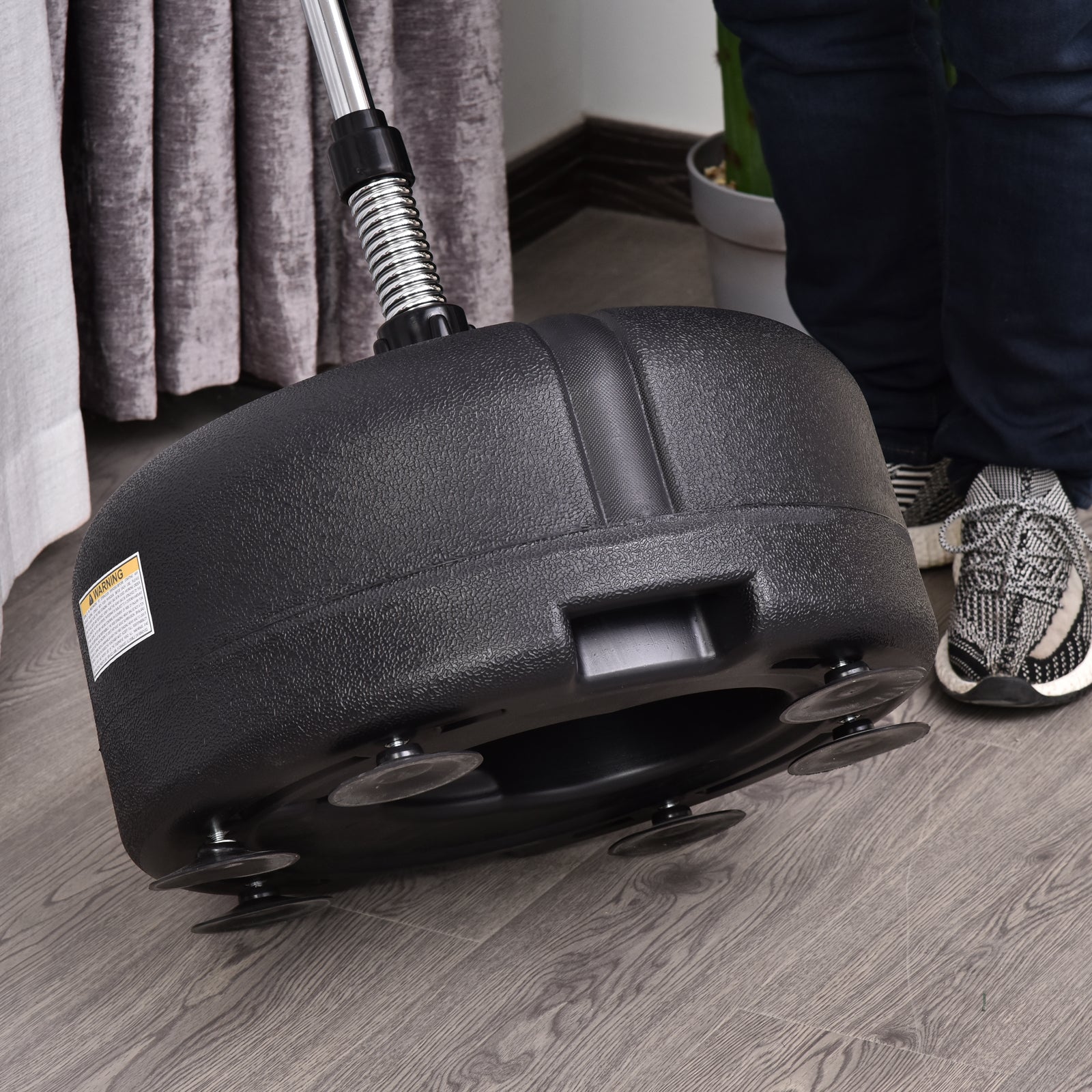 Punching Ball with Adjustable Height and Gloves Included, Ф48x136-154cm, Red