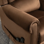 135° Reclining Lift Massage Chair with Remote Control, 88x92x106 cm, Dark Brown