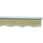 Outsunny Outdoor Awning with Crank, Metal and Polyester, 3x2.5m Beige