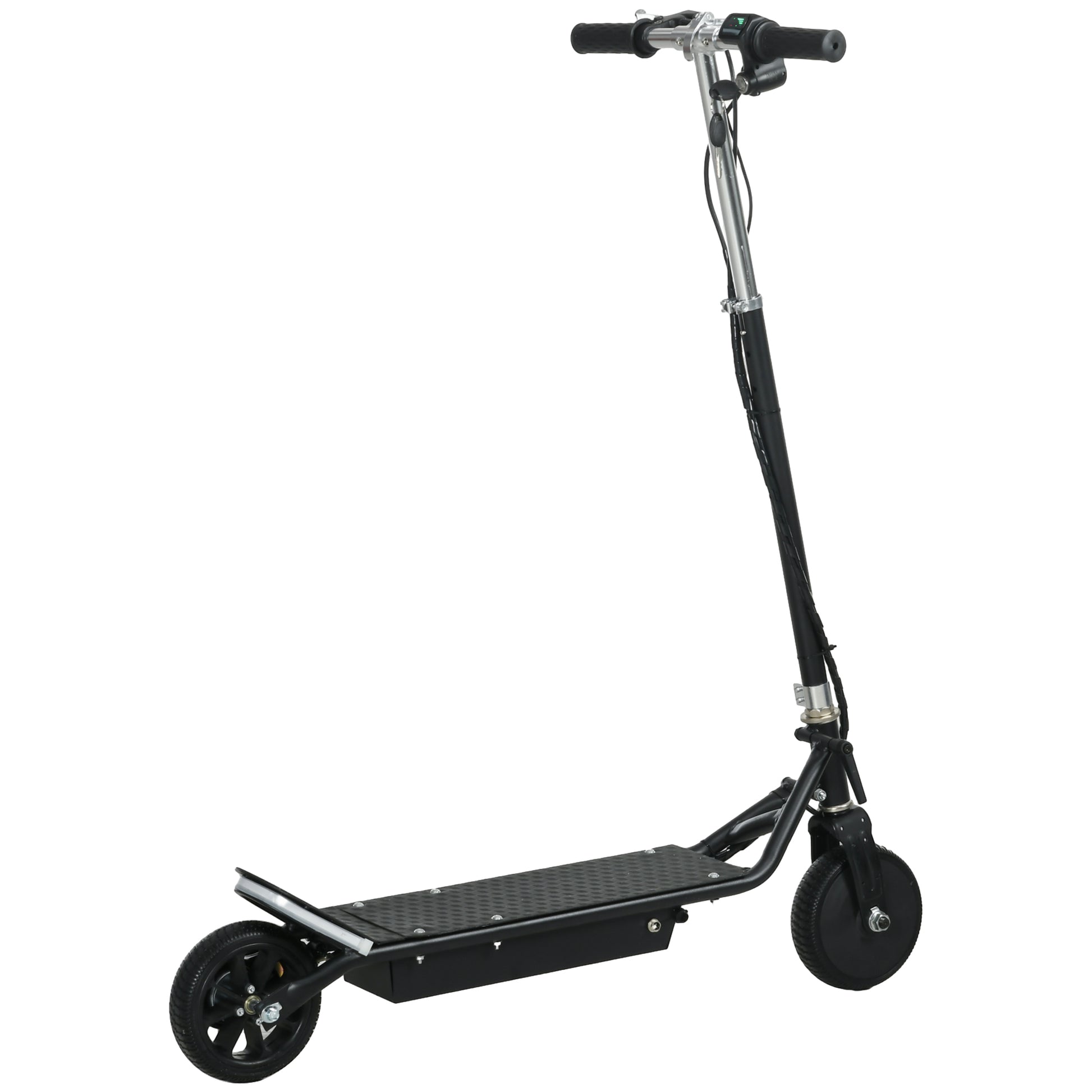 Homcom electric scooter children 4-14 years 150W at adjustable height, in steel and pp, 42x94x105-108 cm, black - Borgè