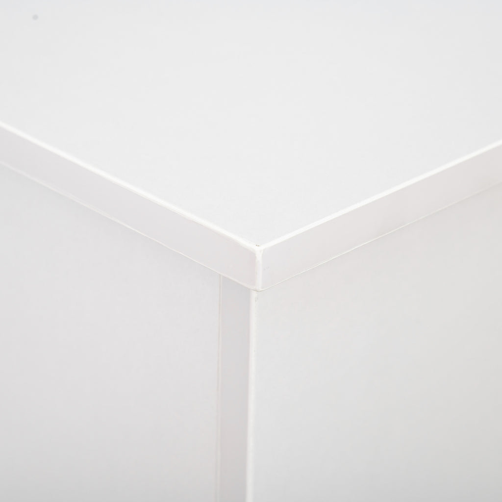HOMCOM Multipurpose Chipboard Storage Bench with Opening Lid, for Bedroom and Entrance, 100x40x40cm, White