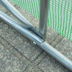 Outsunny Greenhouse Steel Pipe Garden Greenhouse, 8×3×2m - Borgè