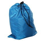 Pop Up Beach Tent with Zipper Door, in Polyester and Fiberglass, 220x173x120 cm, Sky Blue and Gray