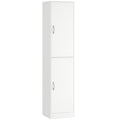HOMCOM 180cm High Bookcase, Modern Shelving Unit with 5 Adjustable Shelves for Bedroom or Study.