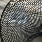 HOMCOM Pedestal Fan with Remote Control, Adjustable Height, 3 Speeds, Adjustable Tilt Angle, Metal, Black