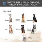Kennel Folding Dog Cage Double Door with Lock 4 Wheels with Brake and Removable Bottom, 125x76x81cm