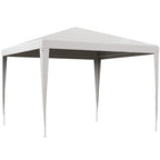 Garden Gazebo 3x3 m Foldable and Portable with Anti-UV Cover, White