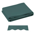 Outsunny Replacement Awning Cover for 3x2.5m Retractable Sun Shade Sail in Anti-UV 50+ Polyester, Green