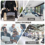 12.5kg Hex Single Dumbbell with Non-Slip Knurled Grip, Black