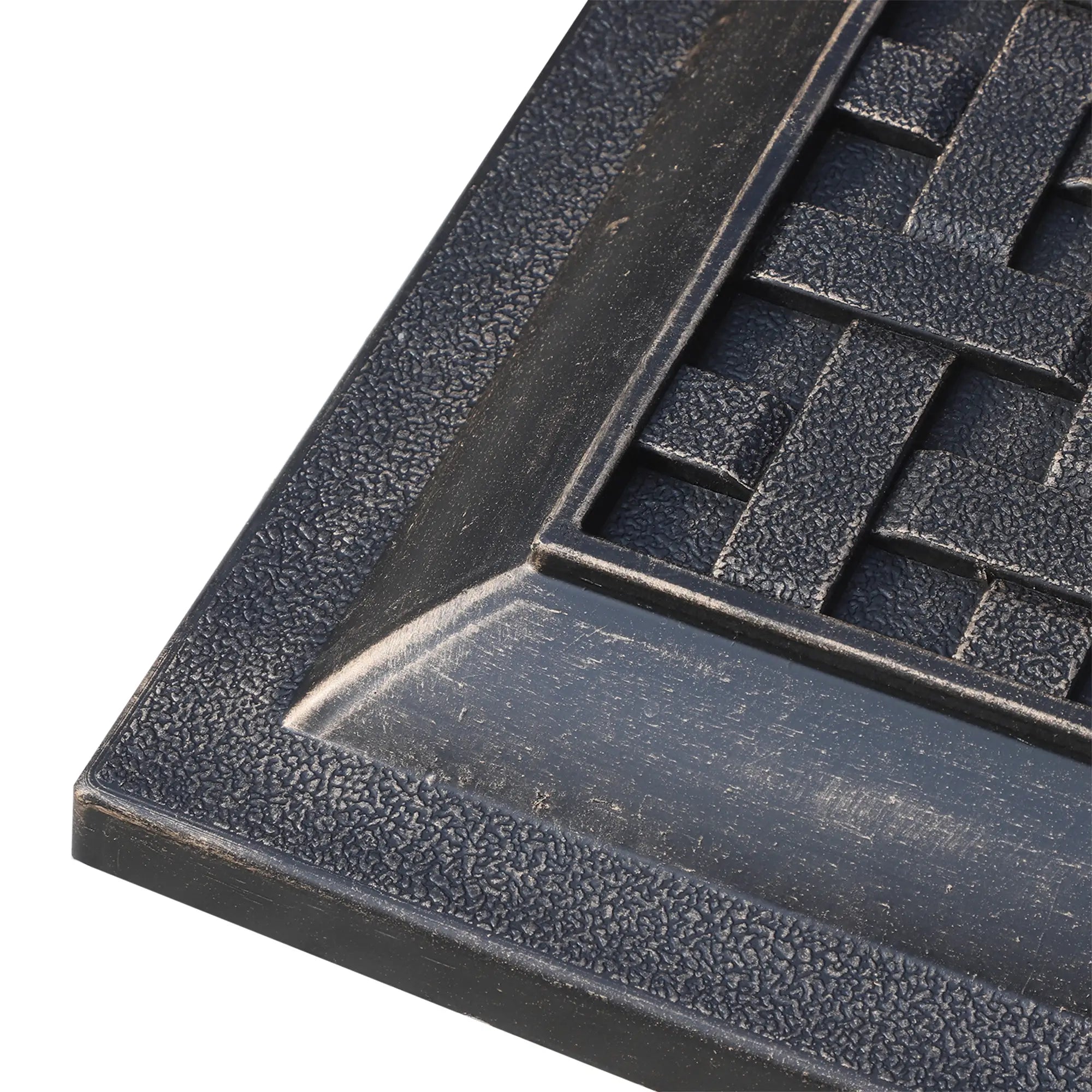 Vintage Style Resin and Steel Garden Umbrella Base, 44x44x32cm, Black and Bronze - Borge' Group Limited