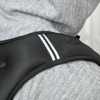 HOMCOM Breathable 5kg Weighted Vest with Storage Pocket and Shoulder Straps, in Oxford fabric, 40x35 cm, Black - Borgè