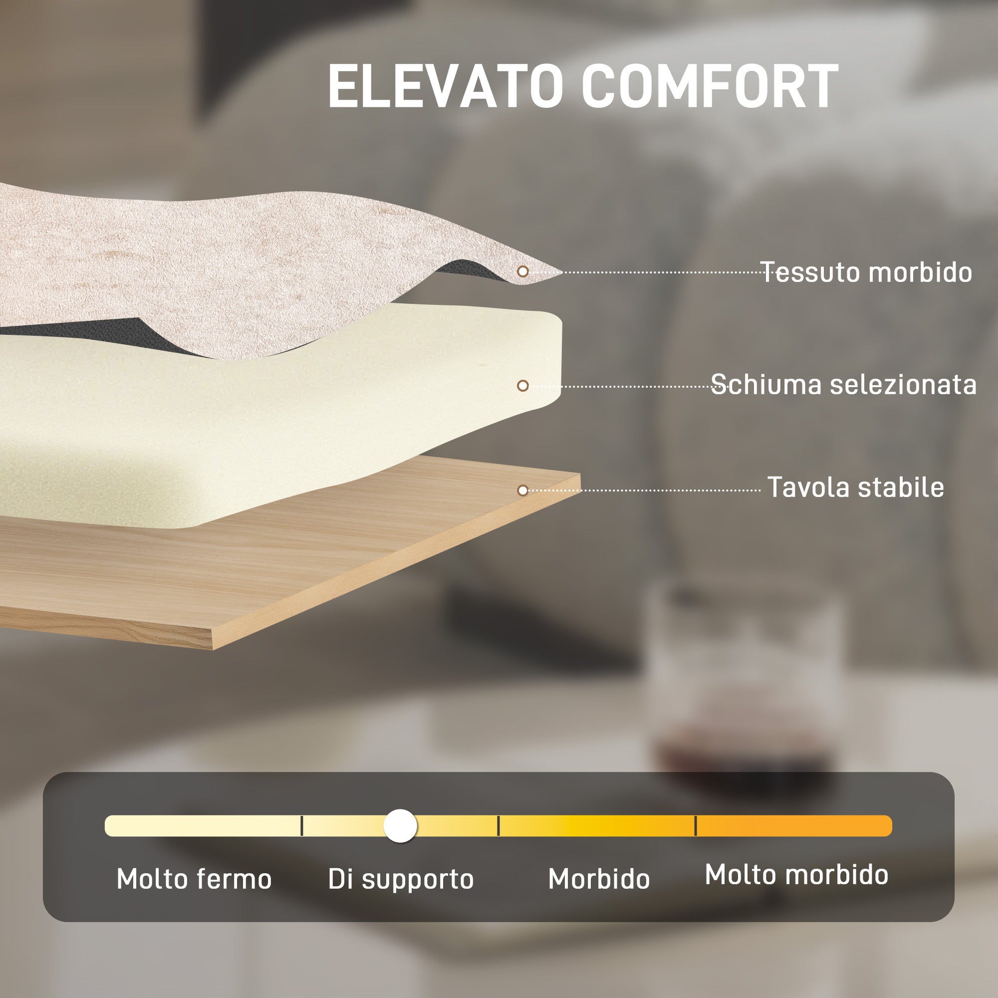 Chenille Upholstered Bedroom Armchair with Solid Wood Frame and Legs, Beige