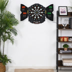 Digital Electronic Dartboard with 12 Darts for 8 Players, 27 Games and 216 Variations