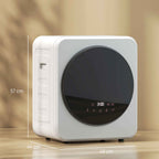 Mini Portable Dryer 4 kg, LED Display, 800W, Front Loading, Up to 60°, Stackable/Wall/Freestanding, Timer, for Home, White