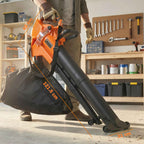 Outsunny 3-in-1 Leaf Blower, Vacuum, and Shredder 3000W, Lightweight