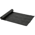 Outsunny 50x2m 100g/m² Weed Control Fabric Black Fabric for Vegetable Garden, Greenhouse, Garden Draining and Breathable with Grid
