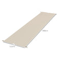(COVER ONLY) 3x3m Polyester Gazebo Pergola Cover with Pockets and Straps, 488x122cm, Khaki