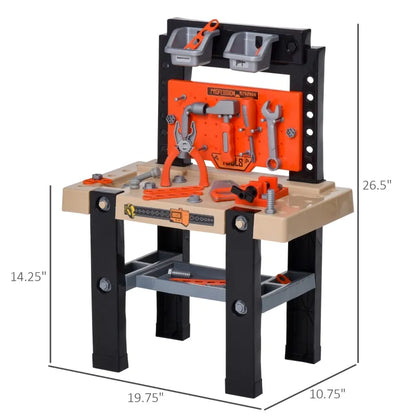 Kids Garage Tool Work Station