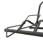 SPORTNOW Bike Rack for Tires < 8.5 cm in Steel, 59x41x38 cm, Black
