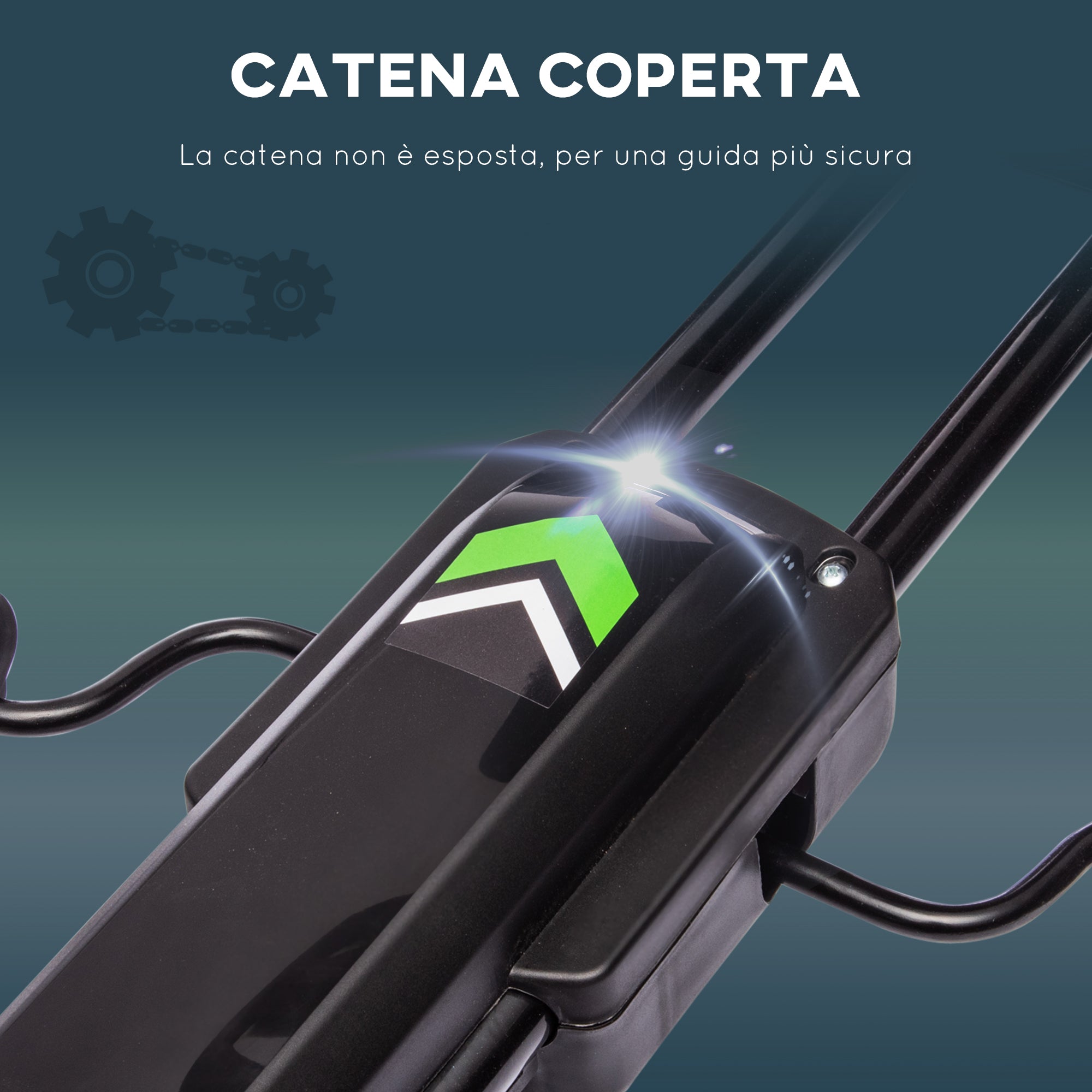 Pedal Go Kart for Children 5-12 Years in PP and Black Metal with Adjustable Seat and Handbrake, 121x58x61 cm