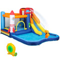 5-in-1 Inflatable Water Park Castle, 360x250x195cm, Multicolor