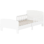 AIYAPLAY Children's bed with safety rail and slatted base, 3-8 years, 70x140 cm, white