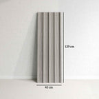 Outsunny Set of 12 Replacement Panels 129x45 cm for Garden Sheds in Grey Galvanized Steel