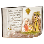 Christmas Nativity Scene, 3D Resin Figurines, 21.5x9.5x14cm